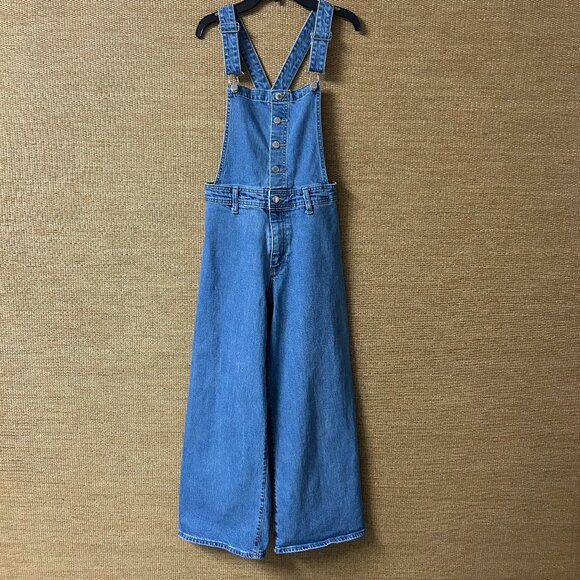 Universal Thread Denim - Universal Thread Overalls Womens 4 Blue Denim